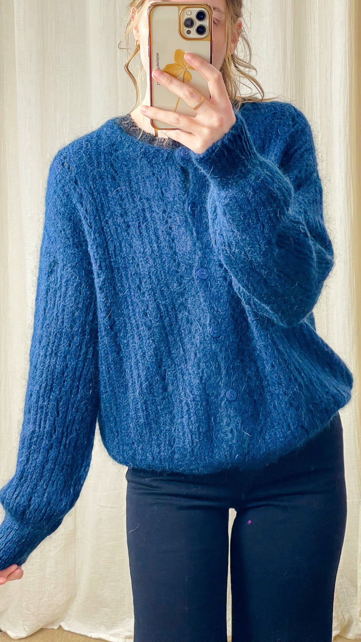 Gilet Dora – Gilet en maille mohair