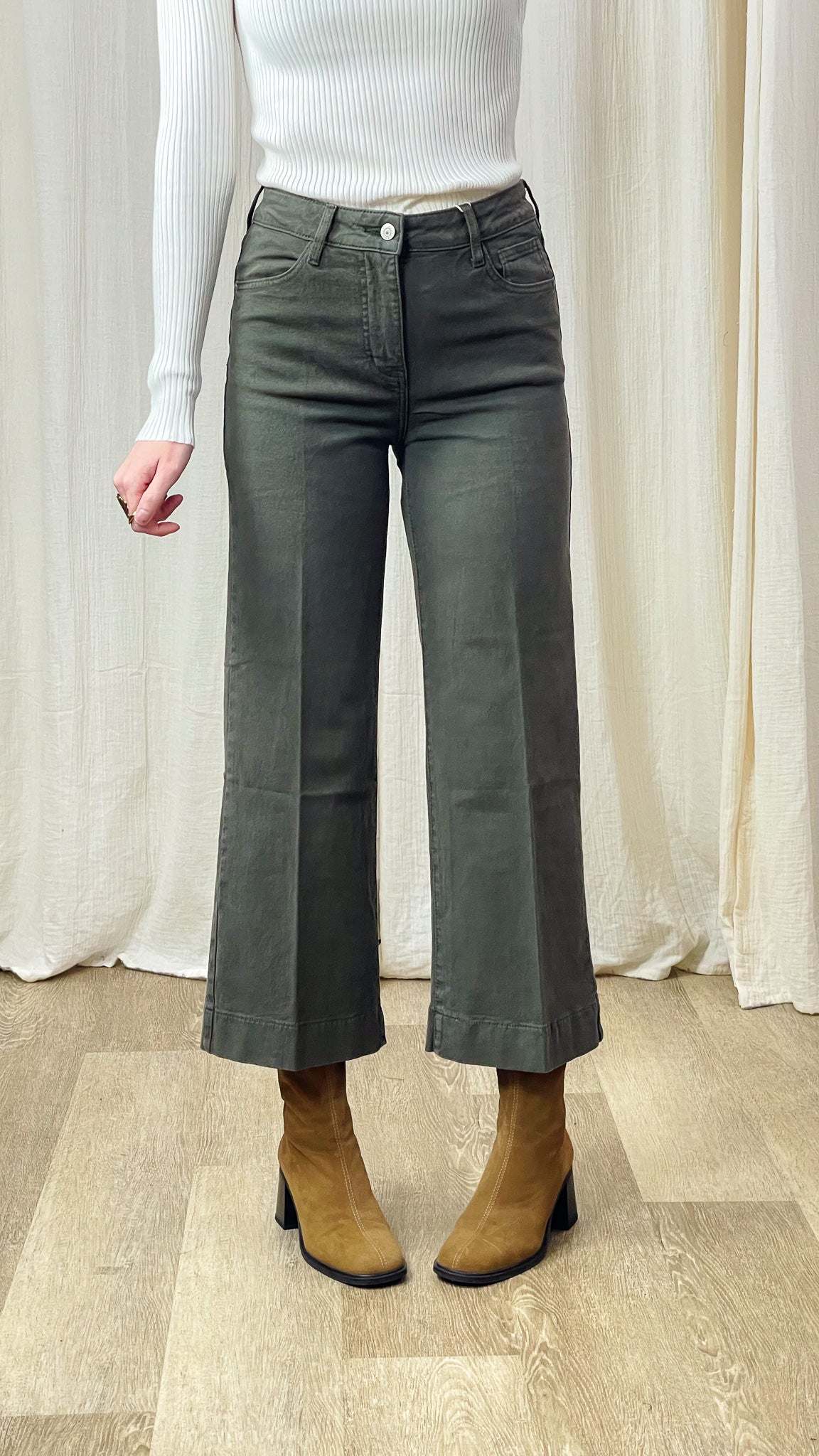 Jean Windy – Jean wide leg petite Oraije