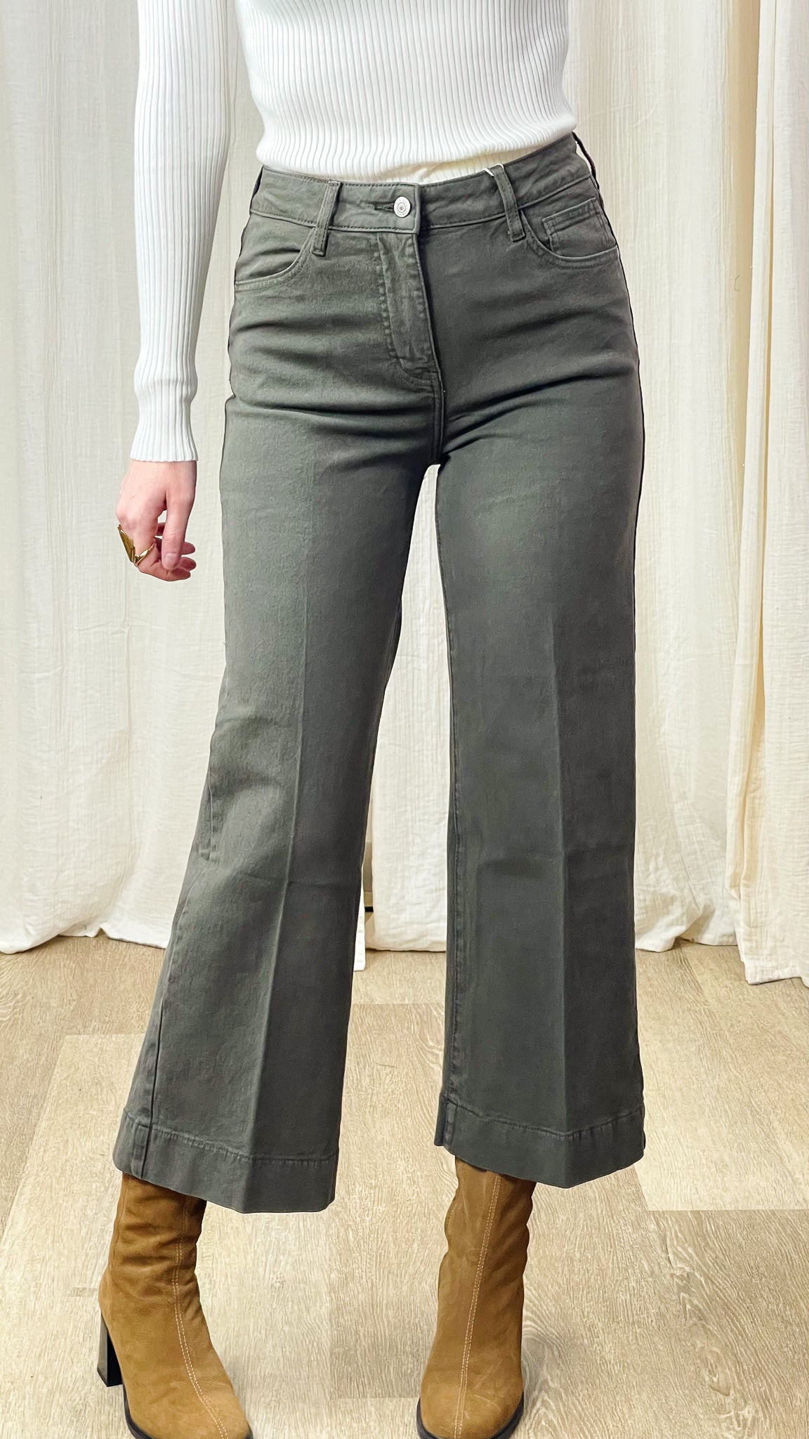 Jean Windy – Jean wide leg petite Oraije