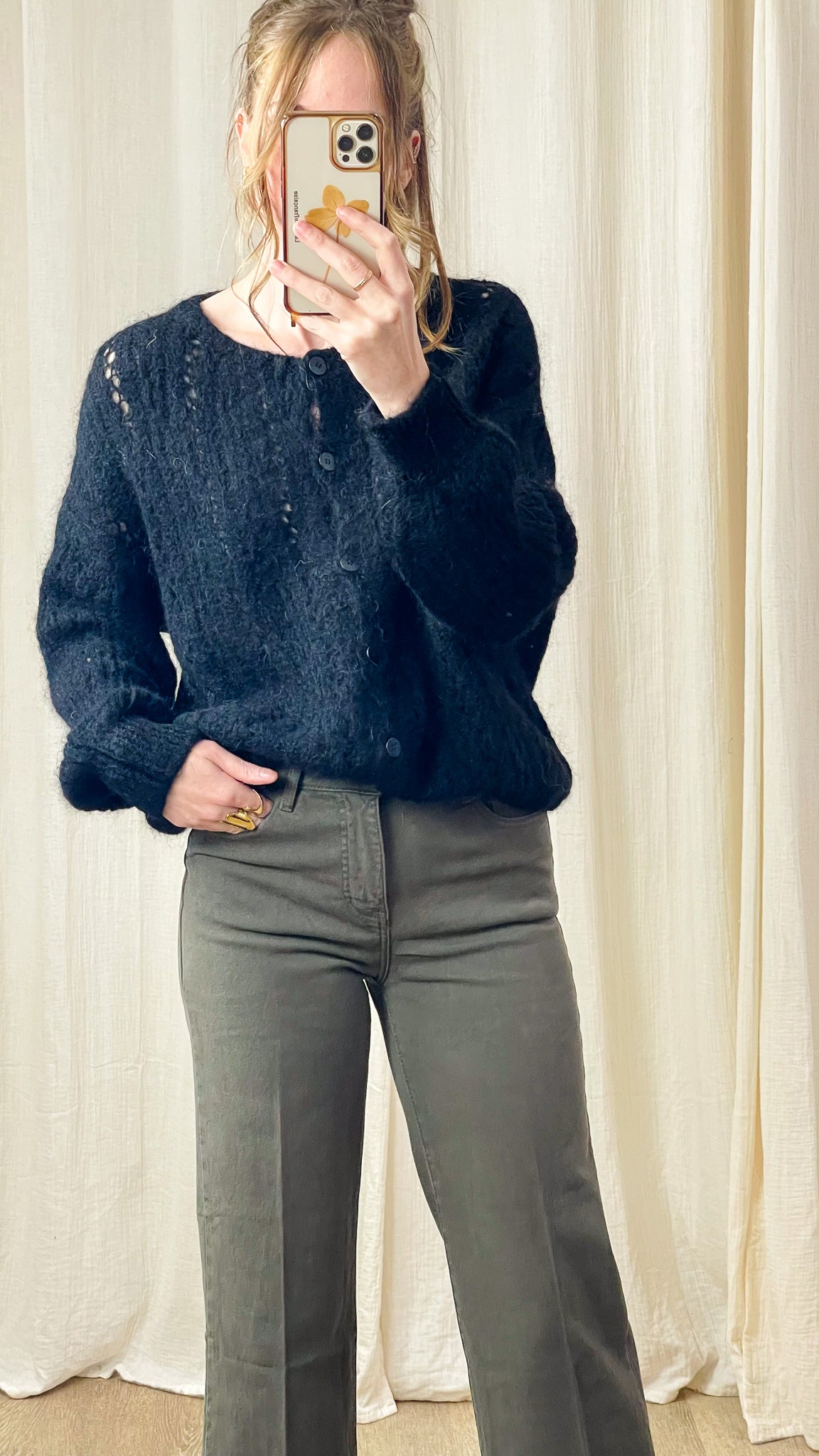 Gilet Dora – Gilet en maille mohair