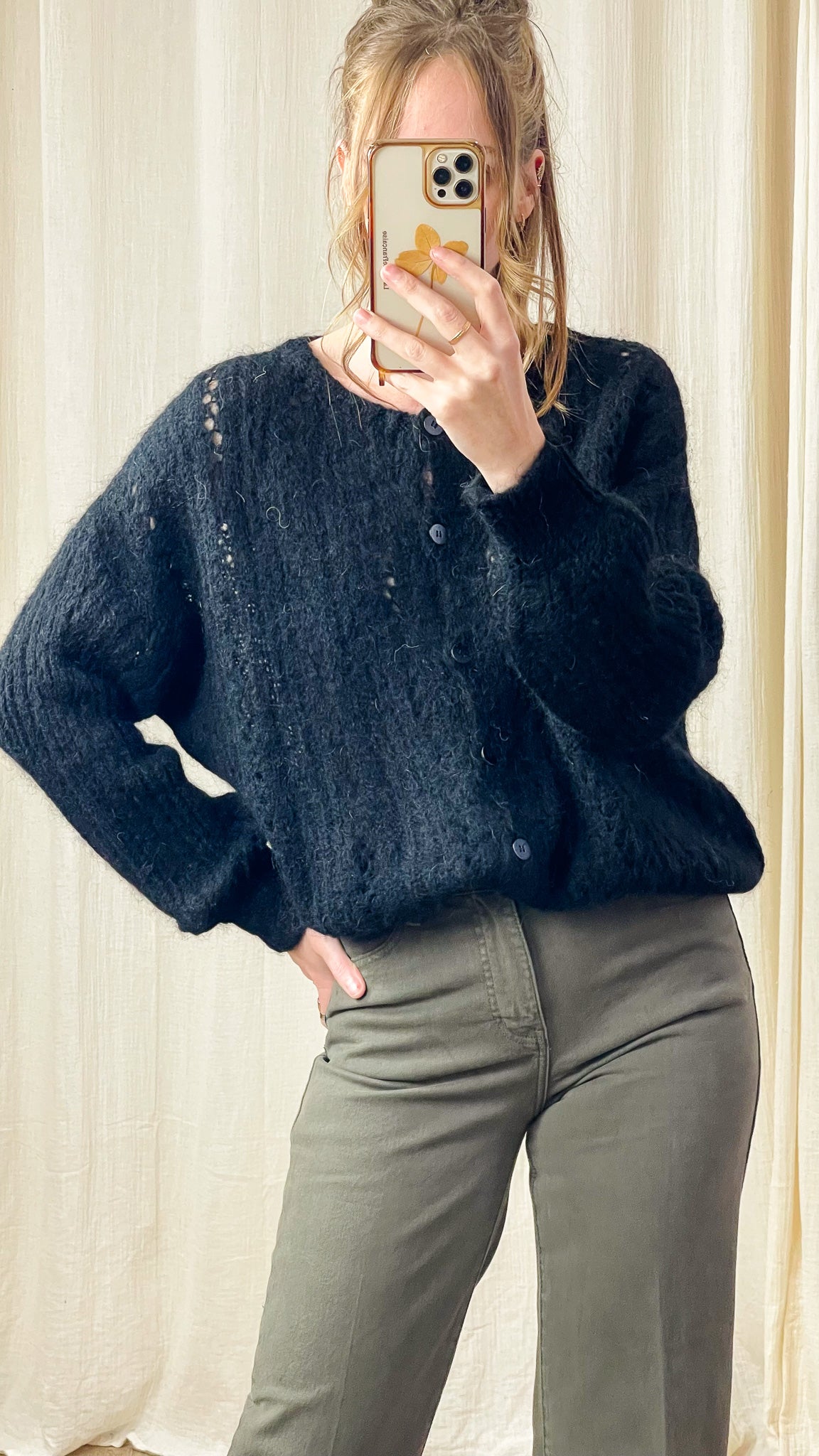 Gilet Dora – Gilet en maille mohair