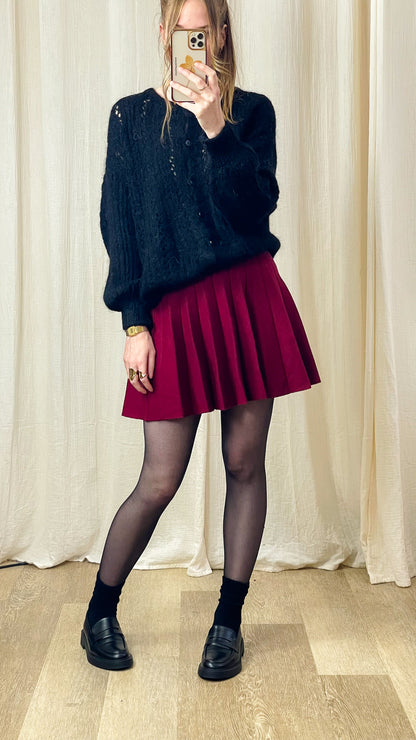 Jupe Malaury - Jupe plissée en maille