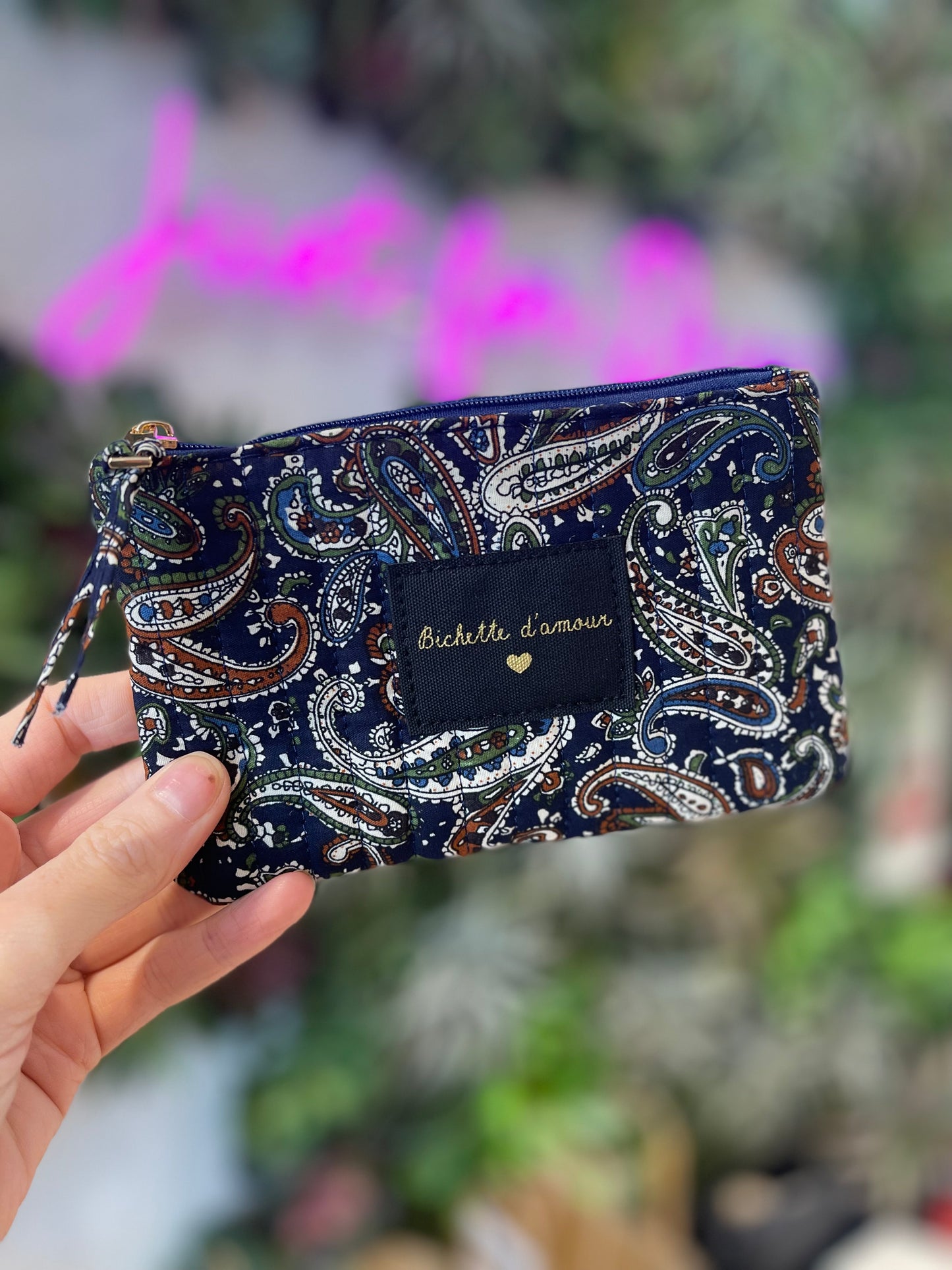 Pochette “Bichette d’amour”