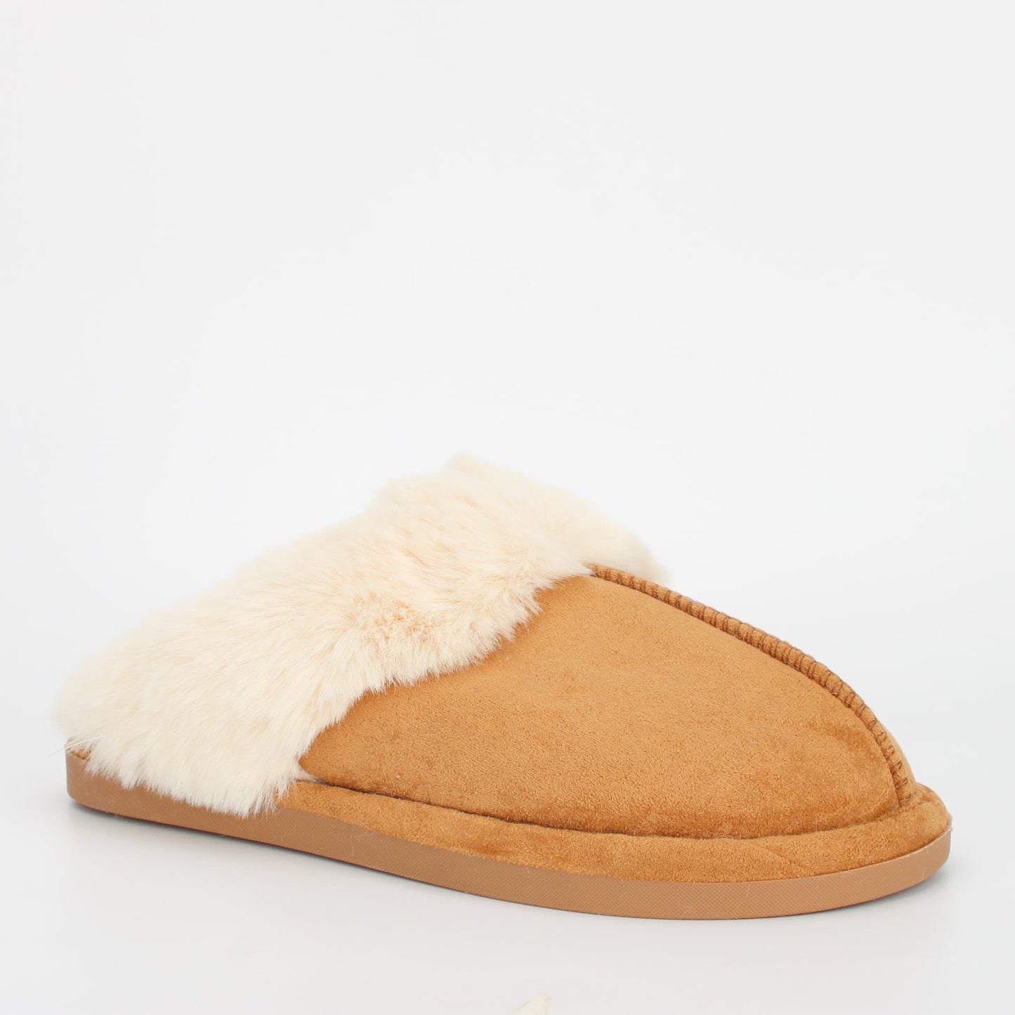 Chaussons mules fourrées Homme