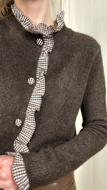 Gilet Charlie - Gilet froufrou et vichy