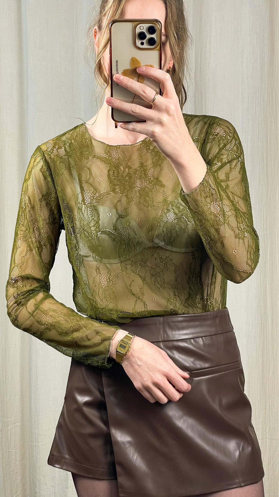 Top en dentelle - Top Maglia