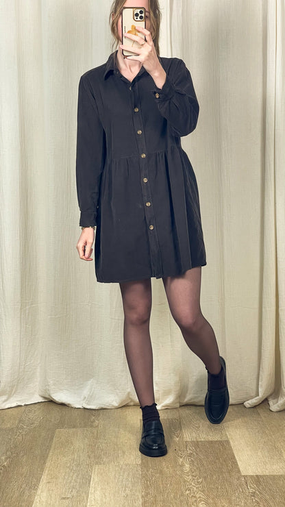 Robe Clara - Robe ample en velours