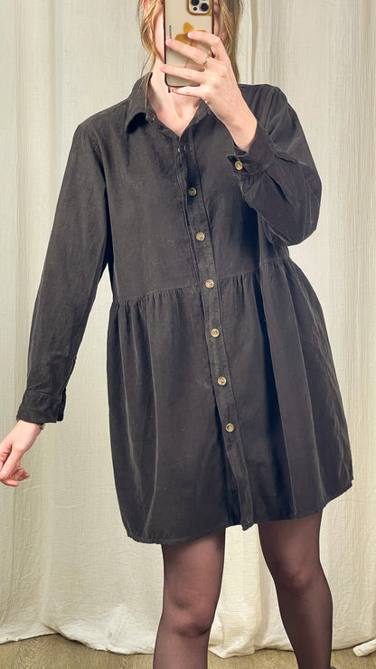 Robe Clara - Robe ample en velours