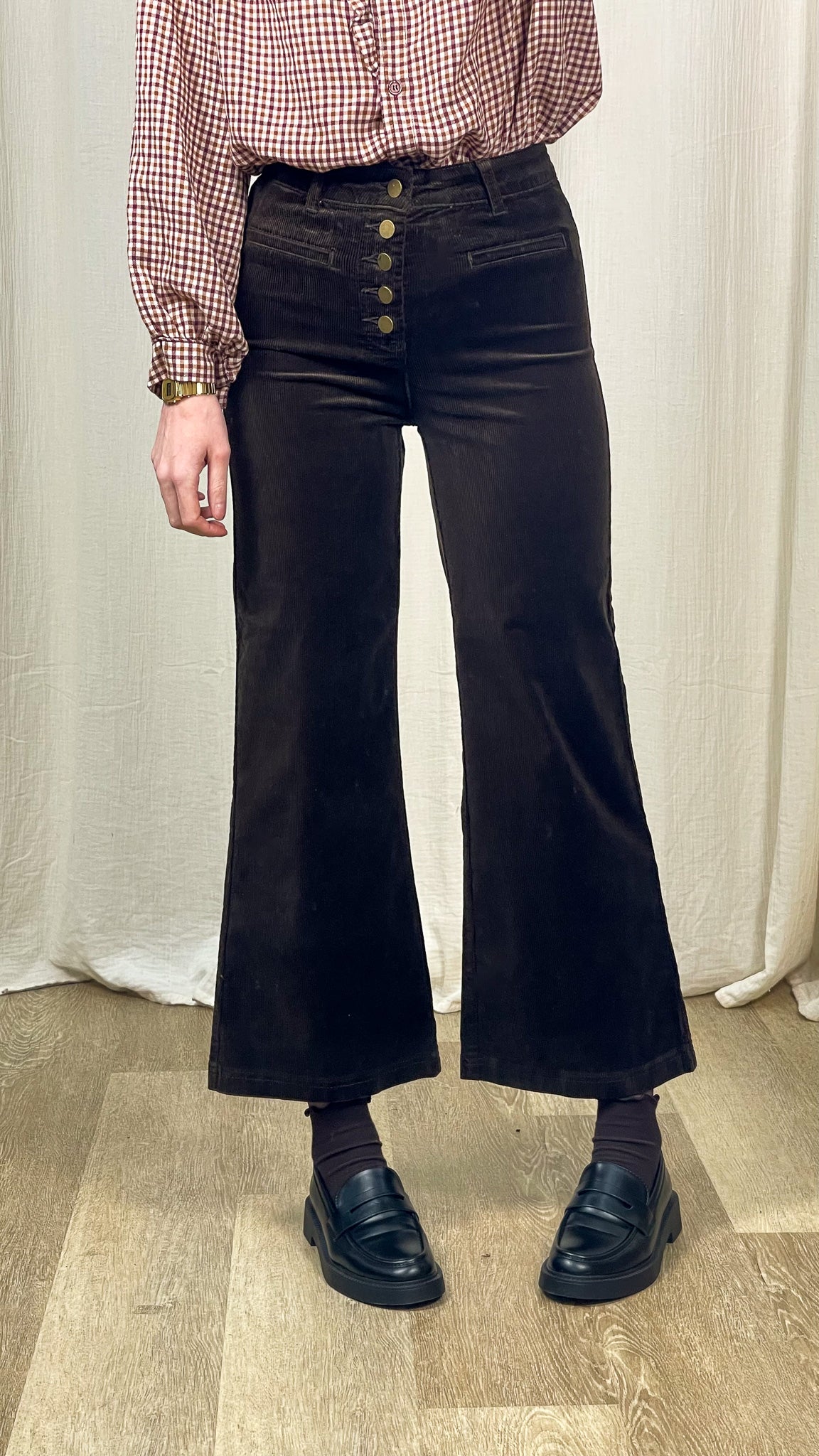 Pantalon Valentina - Pantalon en velours côtelé Oraije "Team Petite"