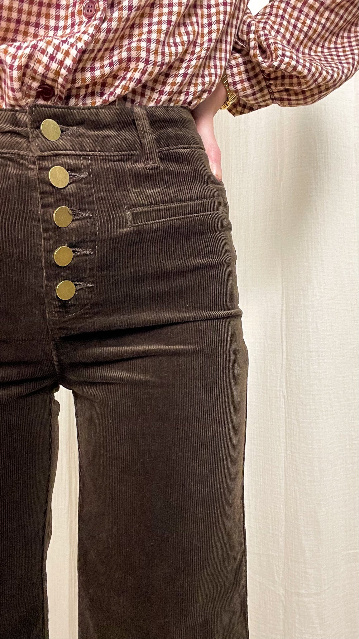 Pantalon Valentina - Pantalon en velours côtelé Oraije "Team Petite"