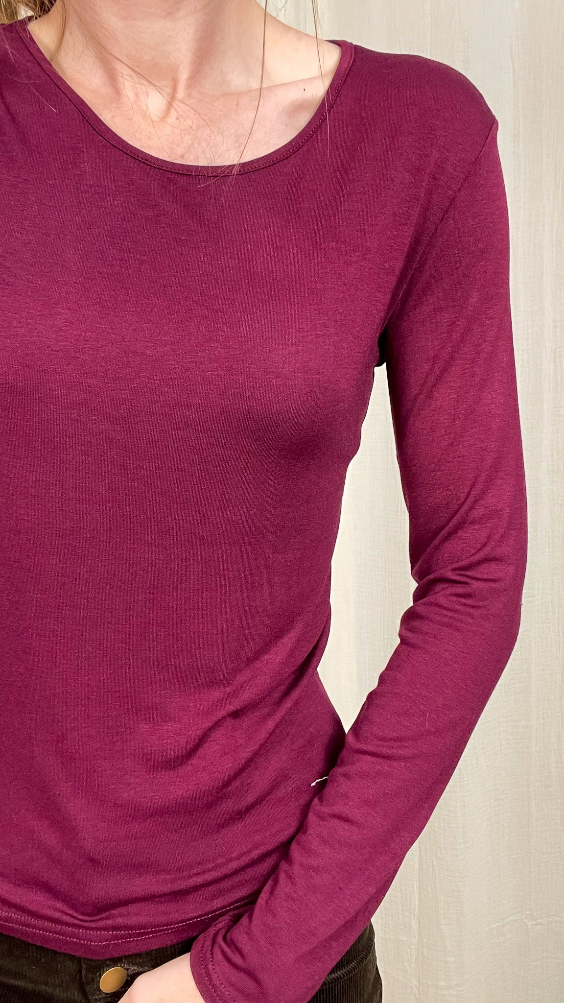 Sous-pull basique col rond