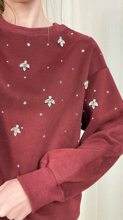 Sweat Taylor - Sweat à strass