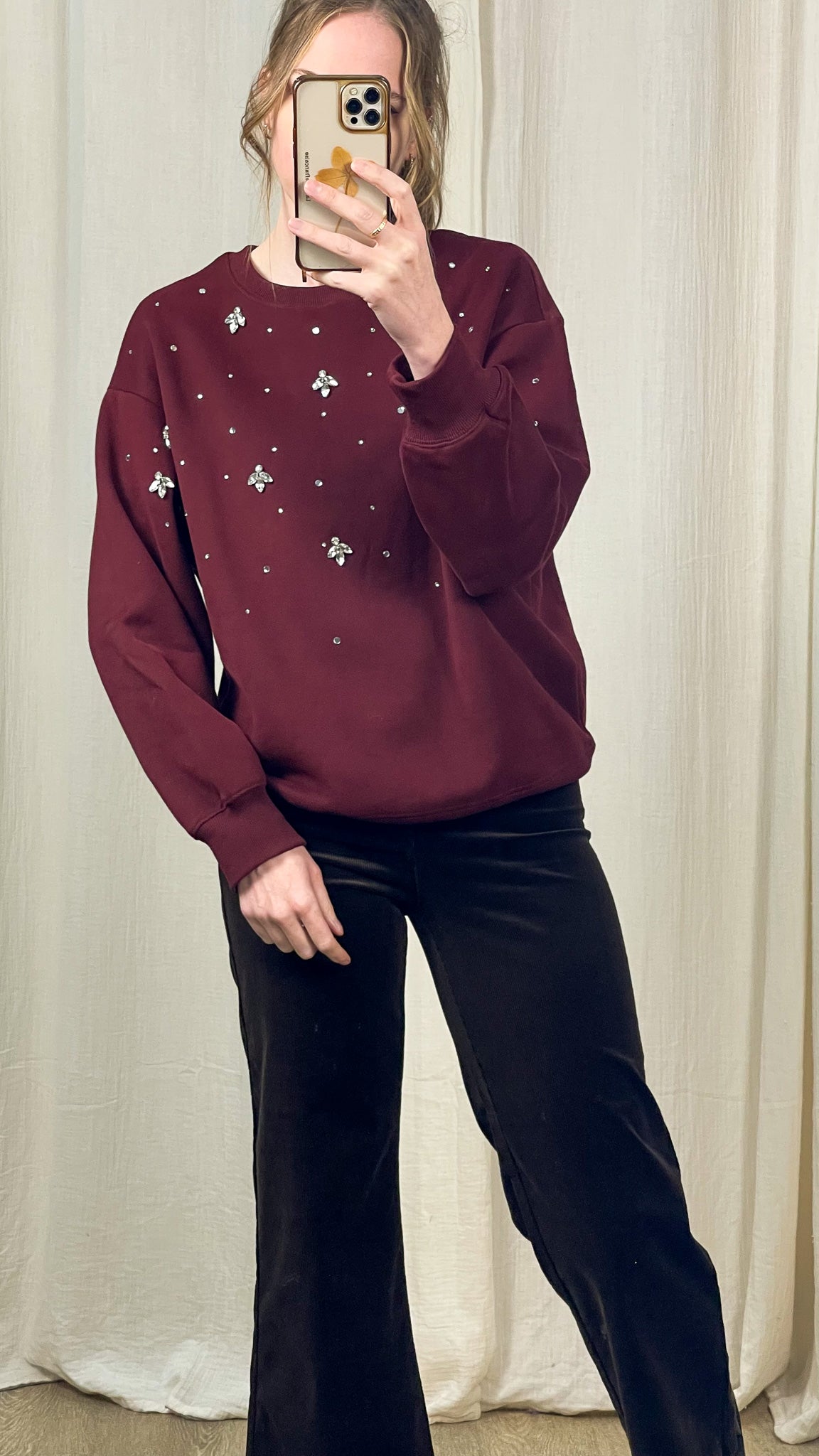 Sweat Taylor - Sweat à strass