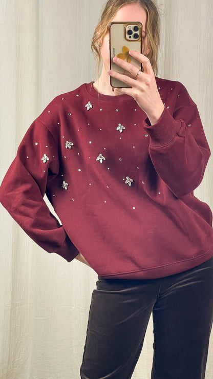 Sweat Taylor - Sweat à strass