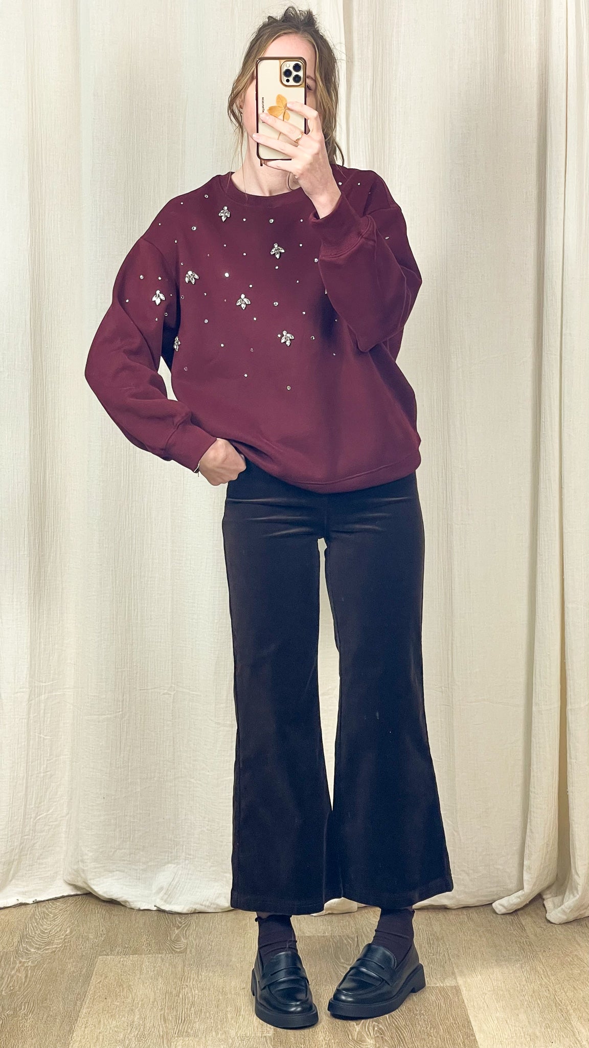 Sweat Taylor - Sweat à strass