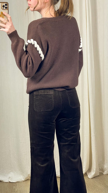 Pull Anna - Pull en maille tressée