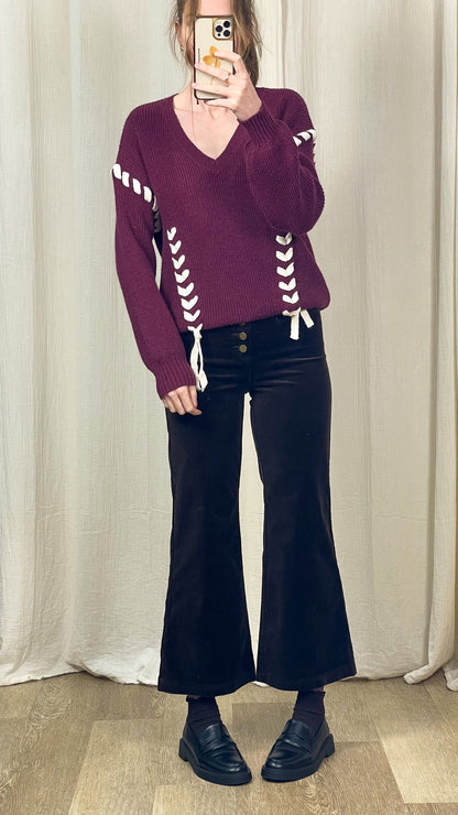 Pull Anna - Pull en maille tressée