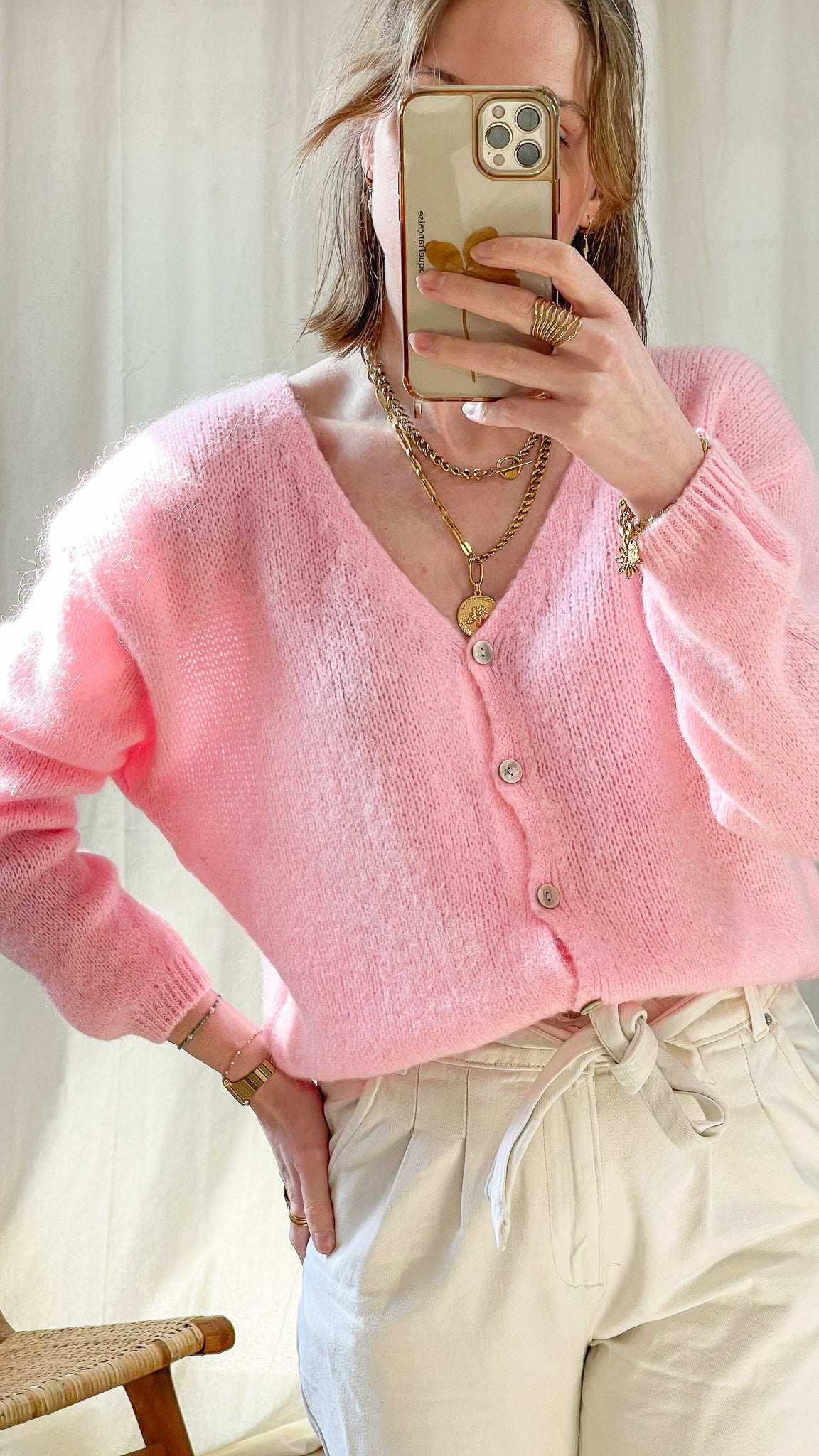 Gilet Lola - Gilet ample en mohair