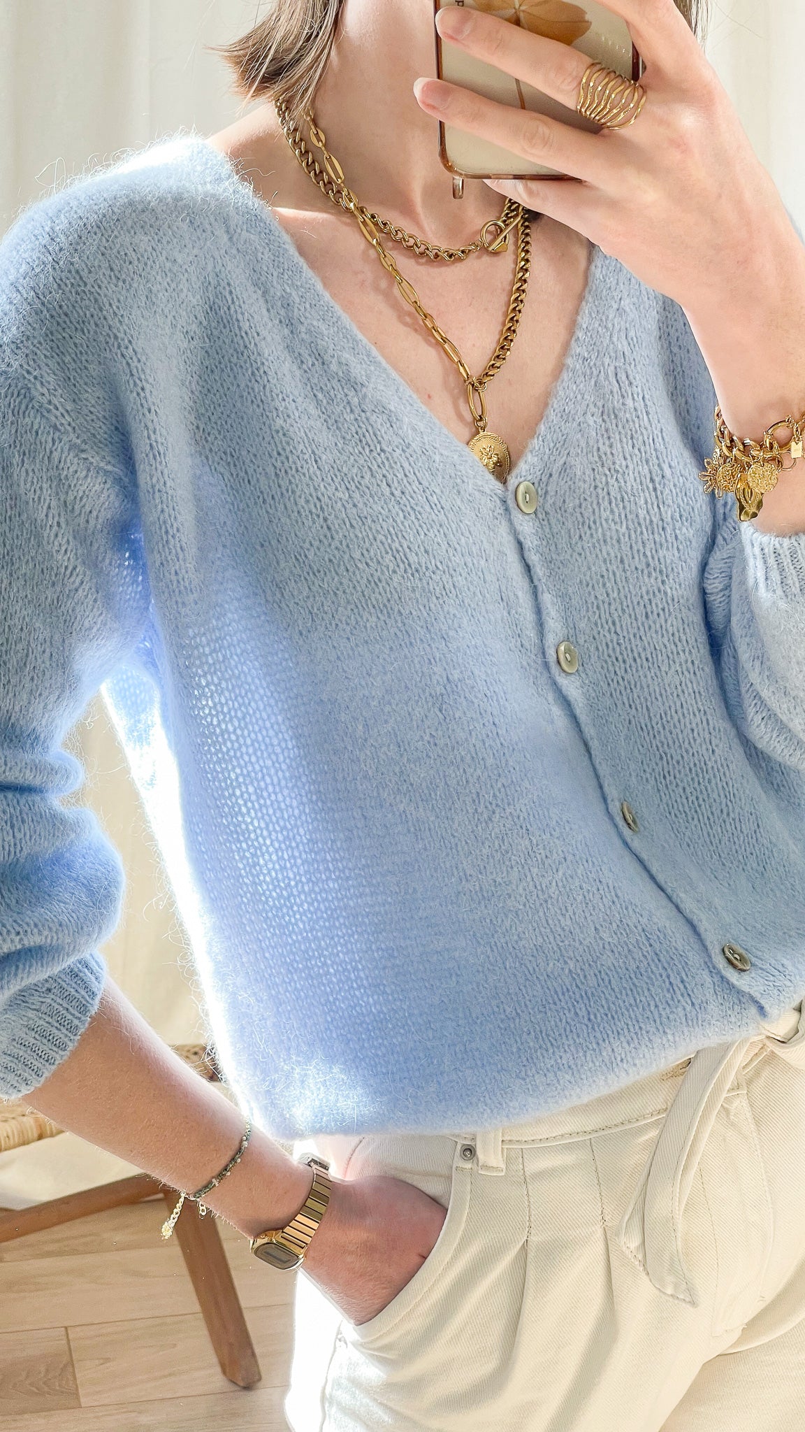 Gilet Lola - Gilet ample en mohair