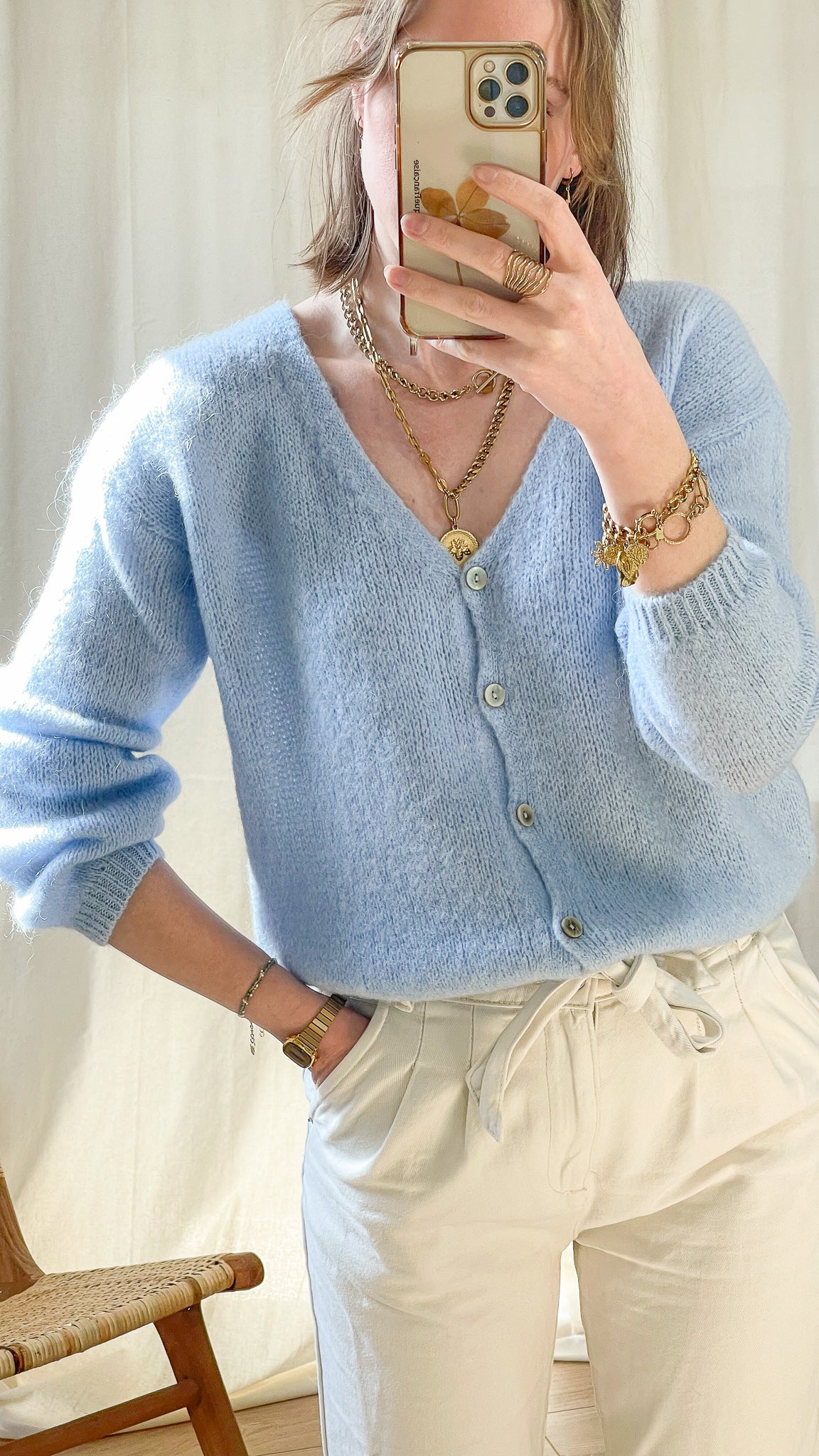 Gilet Lola - Gilet ample en mohair