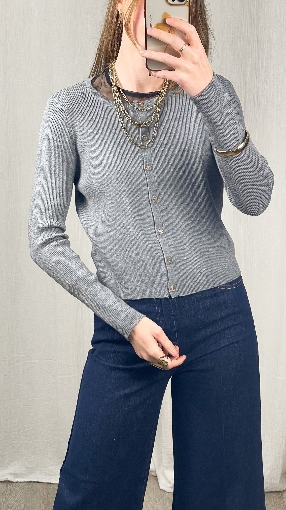 Gilet Sharon - Gilet court et fin