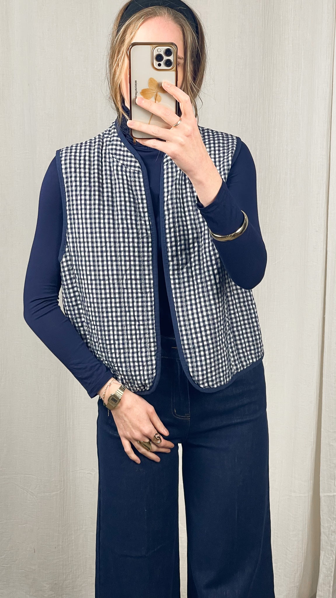 Veste Vichy - Veste boléro motif vichy