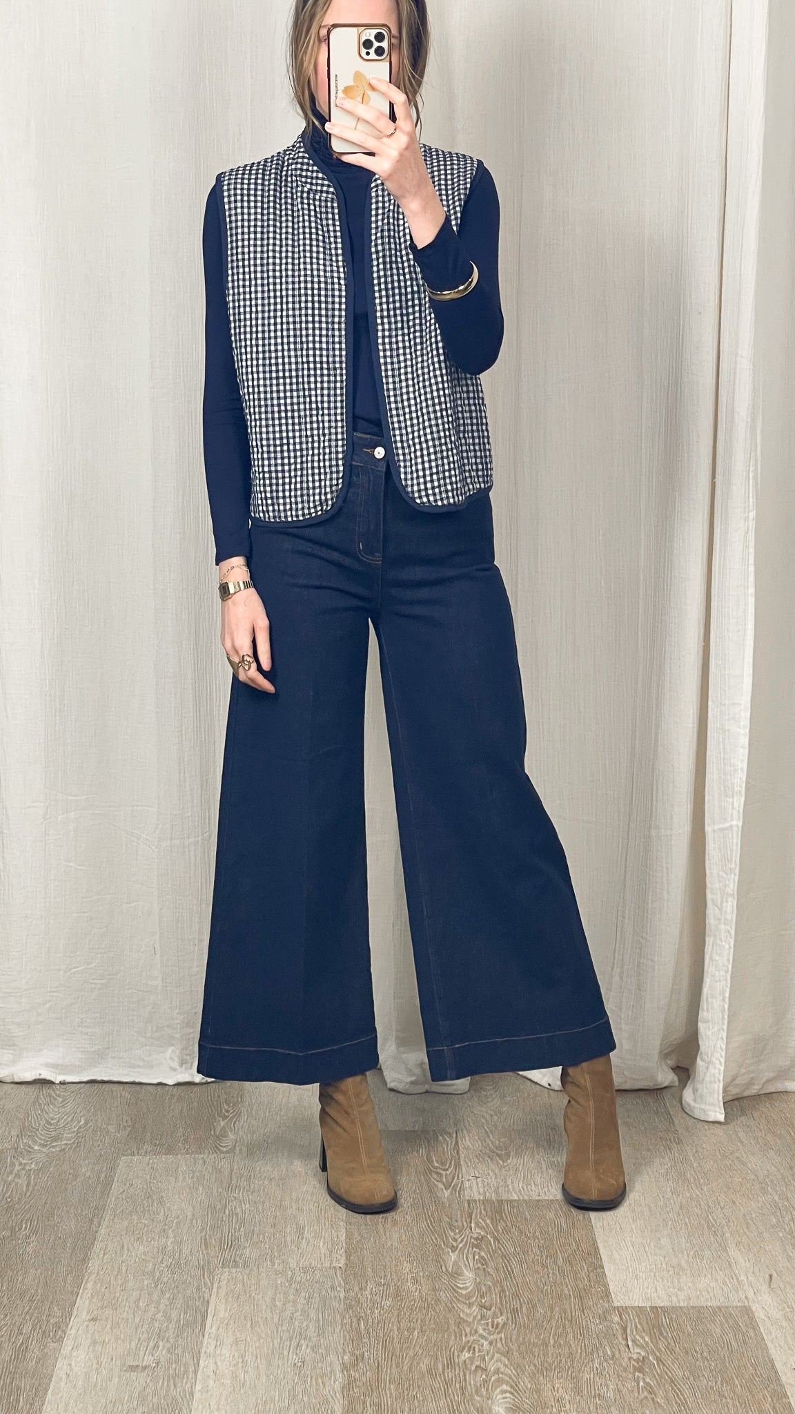 Veste Vichy - Veste boléro motif vichy