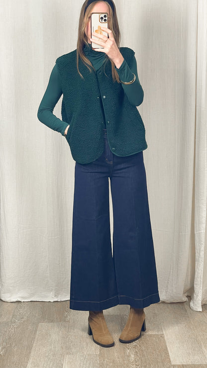 Veste sans manches moumoute - Veste Alisson