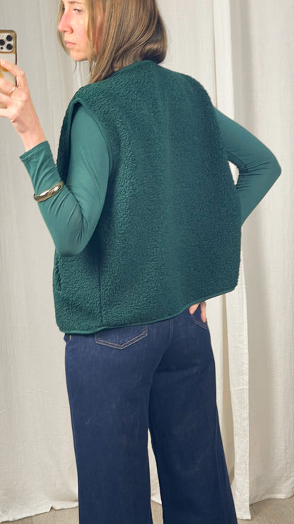 Veste sans manches moumoute - Veste Alisson