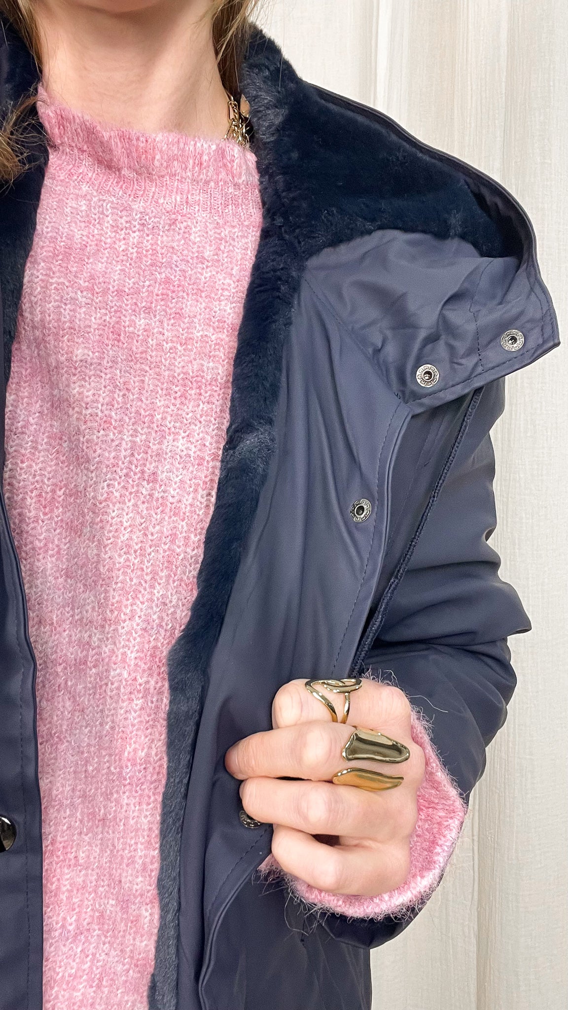 Imperméable fourré - K-way Céline