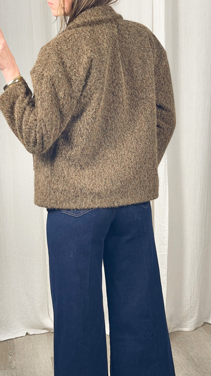 Manteau Léna - Manteau effet laine bouclée