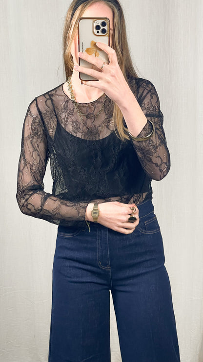 Top en dentelle - Top Maglia