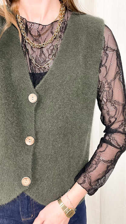 Gilet Jeanne - Gilet sans manches