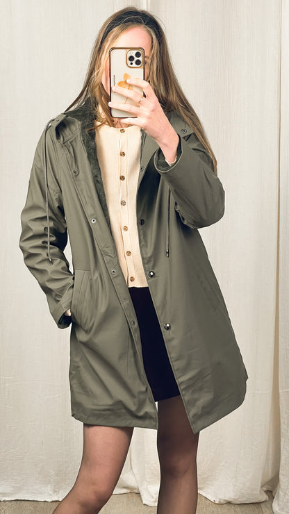 Imperméable fourré - K-way Céline