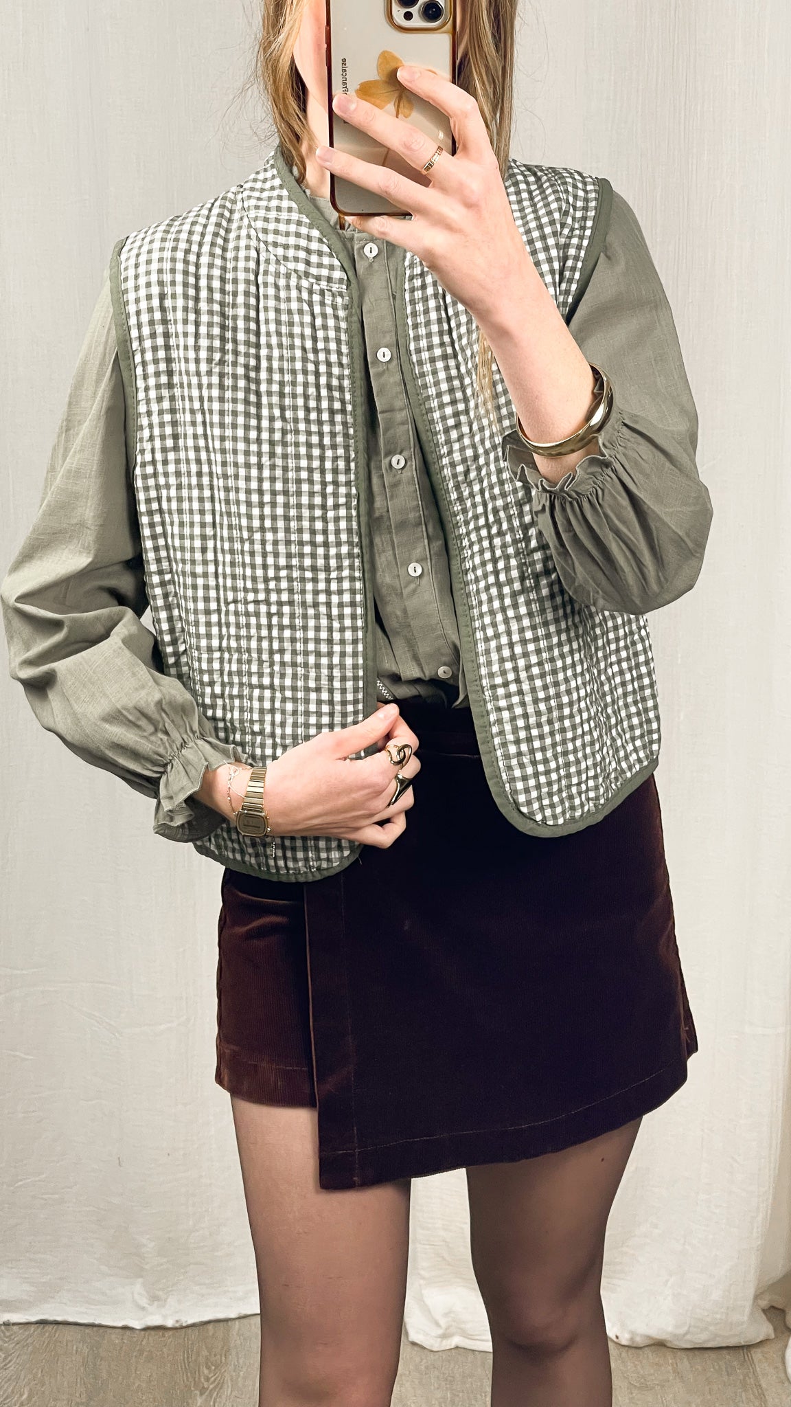 Veste Vichy - Veste boléro motif vichy