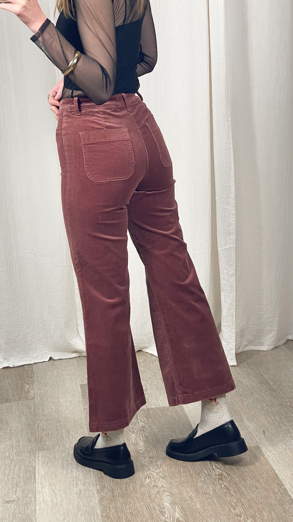 Pantalon Valentina - Pantalon en velours côtelé Oraije "Team Petite"