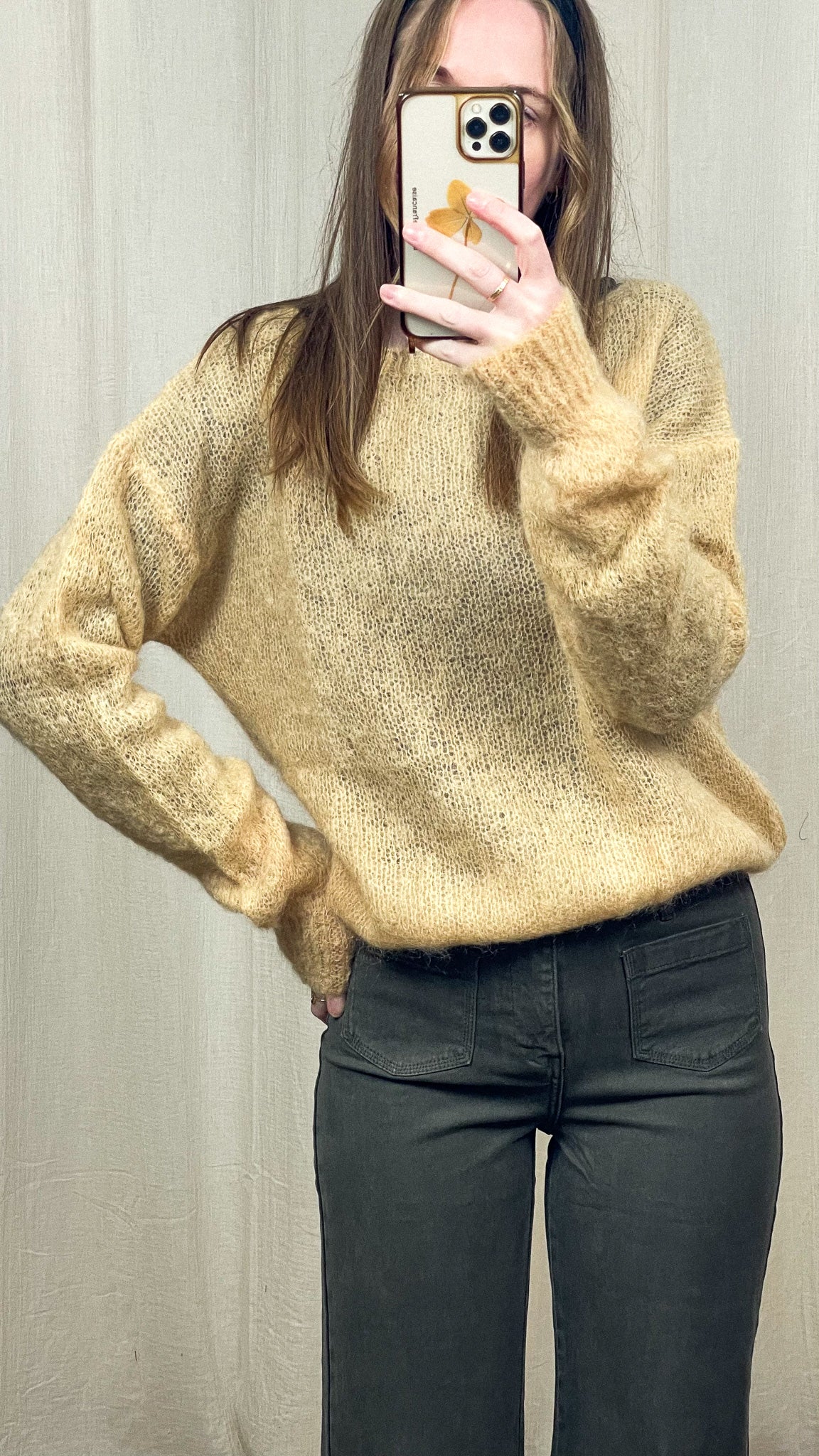 Pull Mylène - Pull en mohair 69%