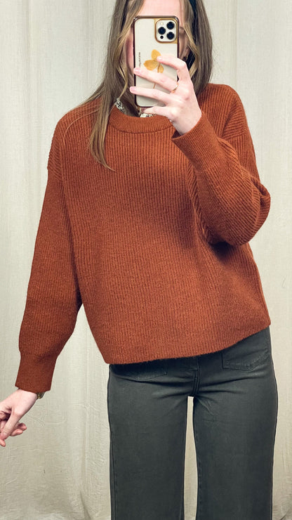 Pull Lilly - Pull en maille col rond