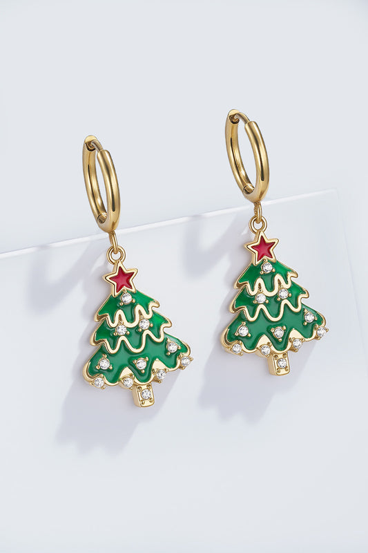 Boucles d’oreilles Sapin