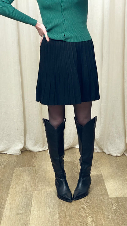 Jupe Isadora – Jupe plissée en maille