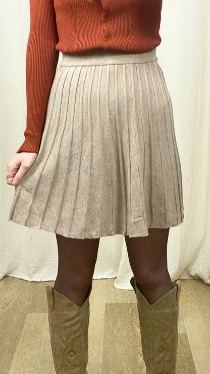 Jupe Isadora – Jupe plissée en maille