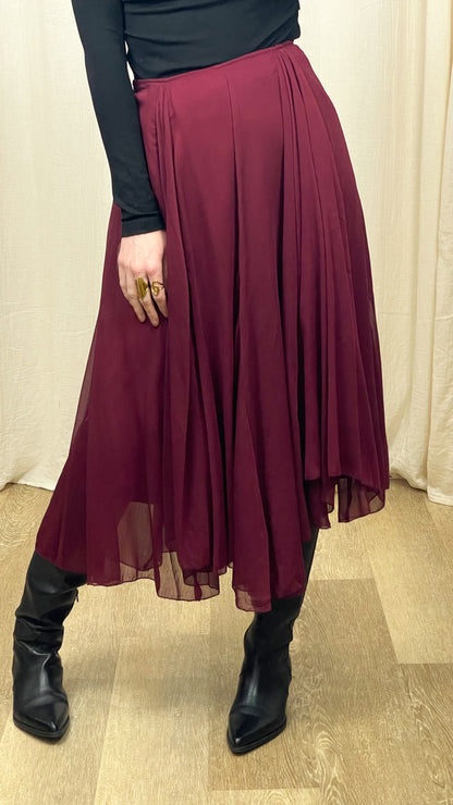 Jupe Prune - Jupe longue fluide