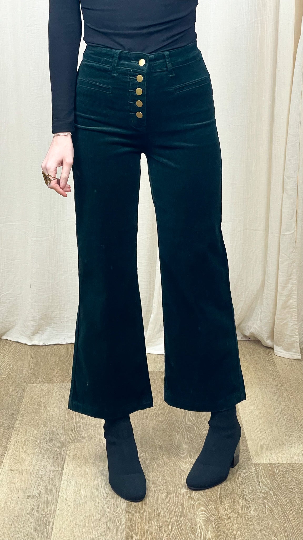 Pantalon Valentina - Pantalon en velours côtelé Oraije "Team Petite"