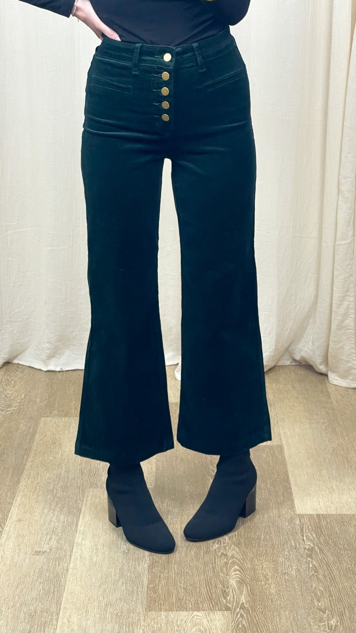 Pantalon Valentina - Pantalon en velours côtelé Oraije "Team Petite"