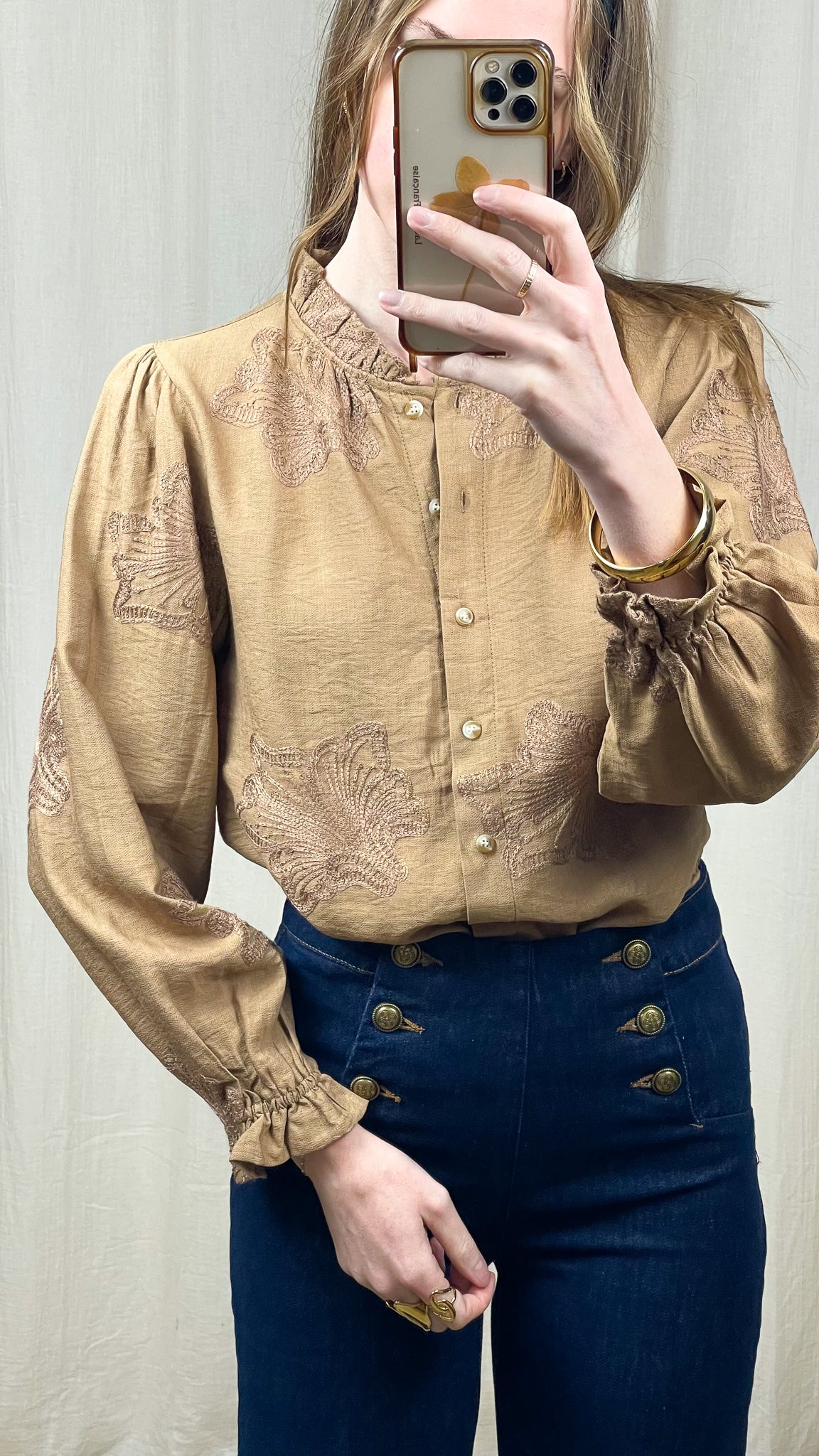 Blouse Romy – Blouse brodée élégante