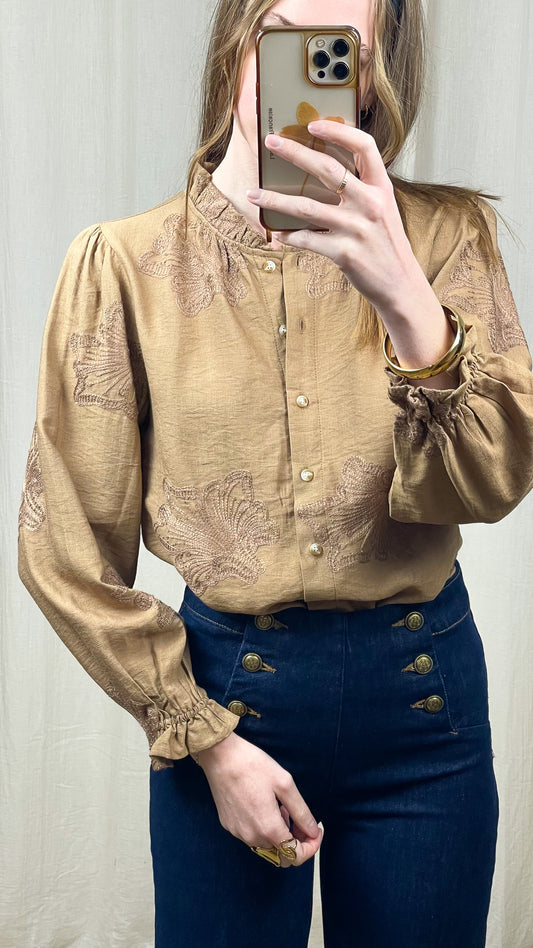 Blouse Romy – Blouse brodée élégante
