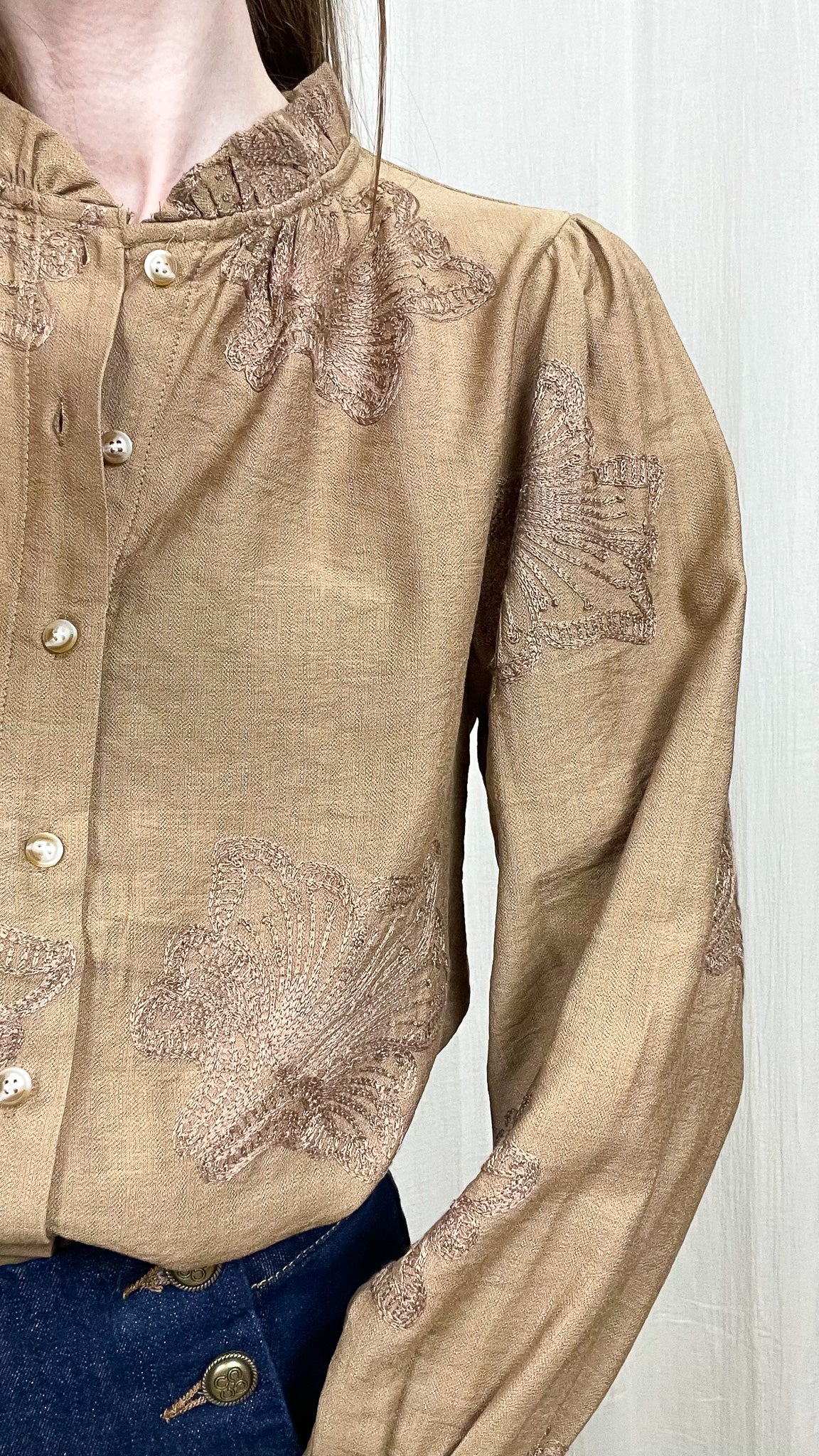 Blouse Romy – Blouse brodée élégante