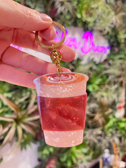 Porte-clés fantaisie en résine