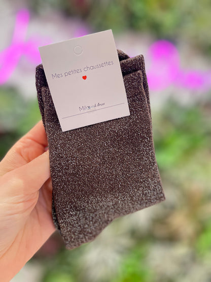 Chaussettes à paillettes