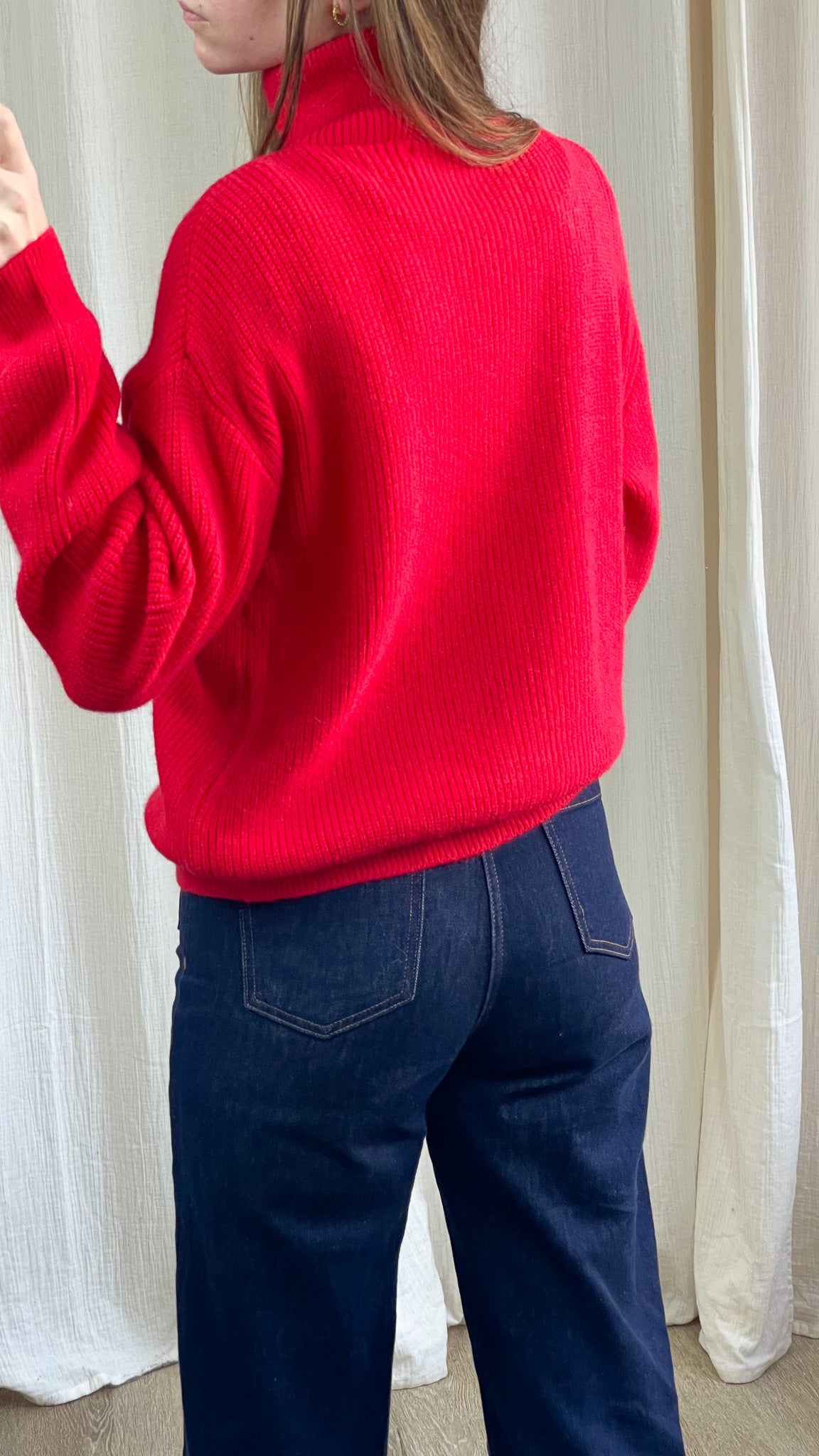 Pull Olympe – Pull zippé col camionneur en maille